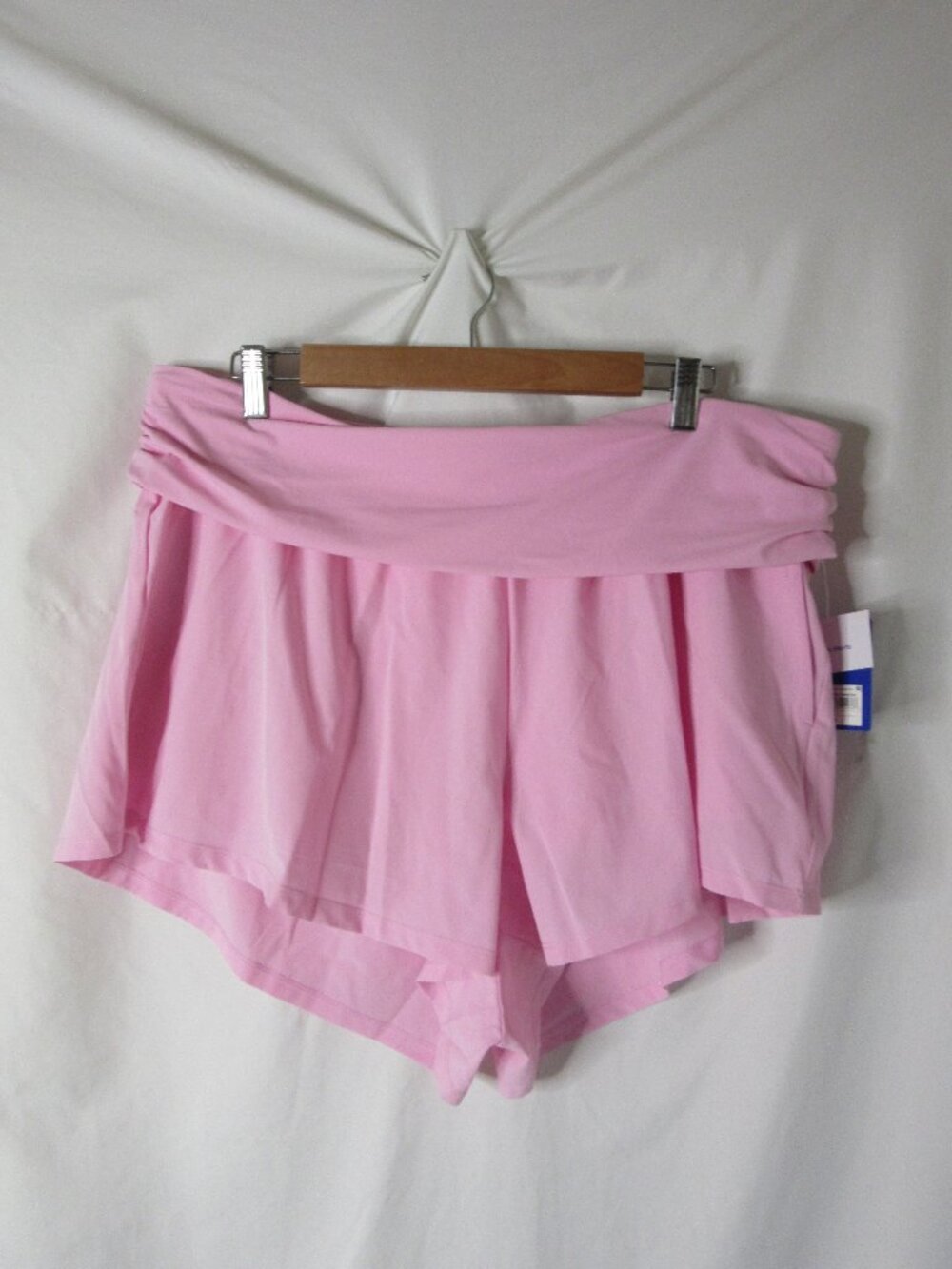 Joy Lab Active Shorts Mid Rise Lilac Pink Athletic Built in Shorts Size XXL NWT